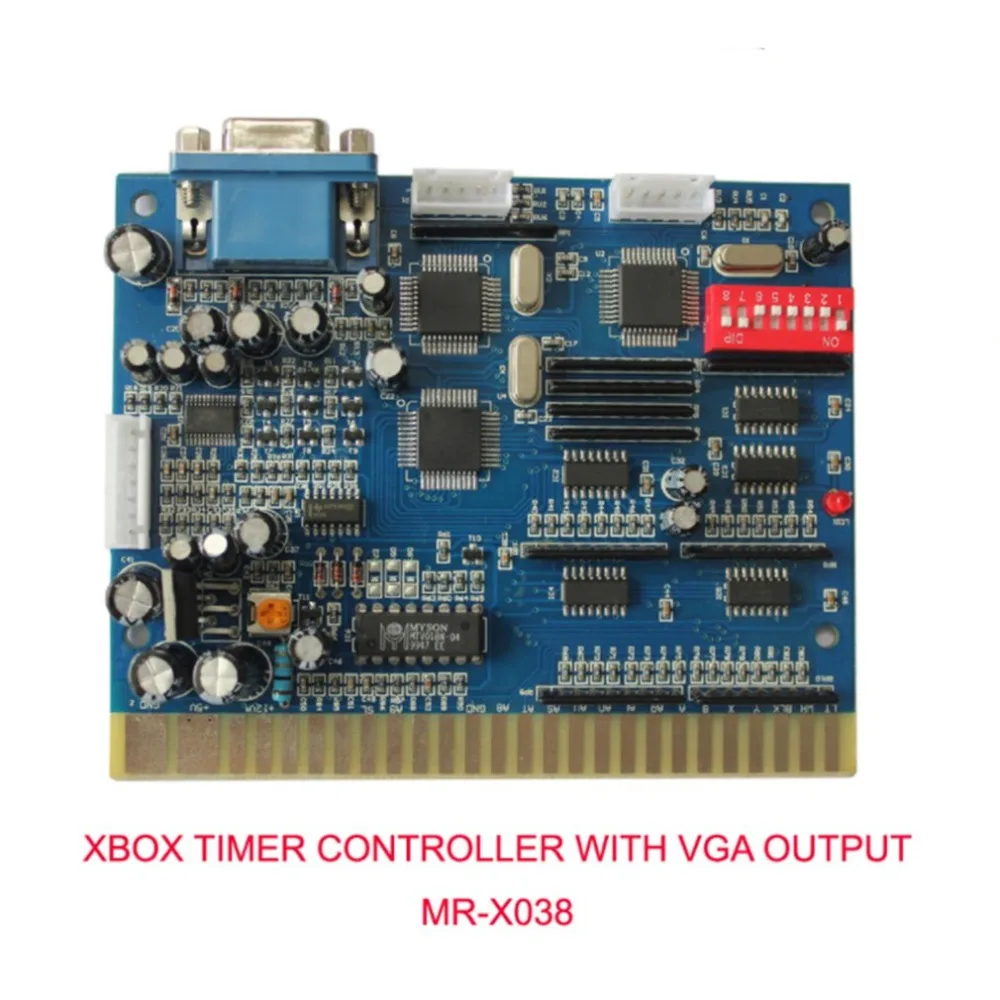 DIY аксессуары Аркада модификация времени панель контроллер VGA выход MR-X038 для xbox