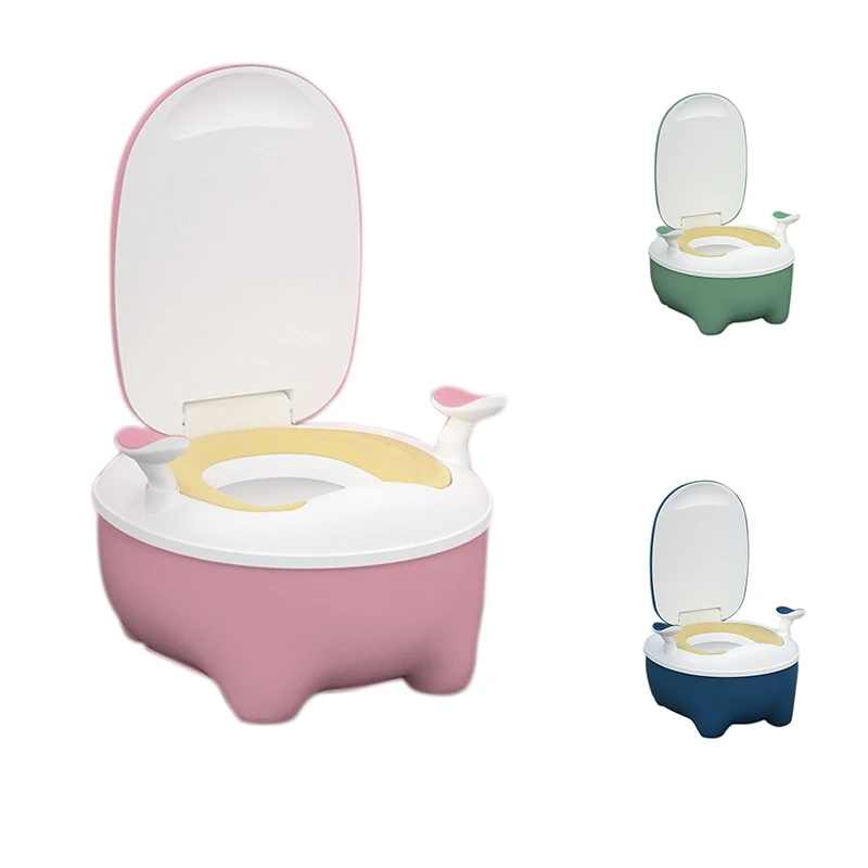 Flip Lid Portable Baby Potty Infant Training Seat Chair for Toddlers