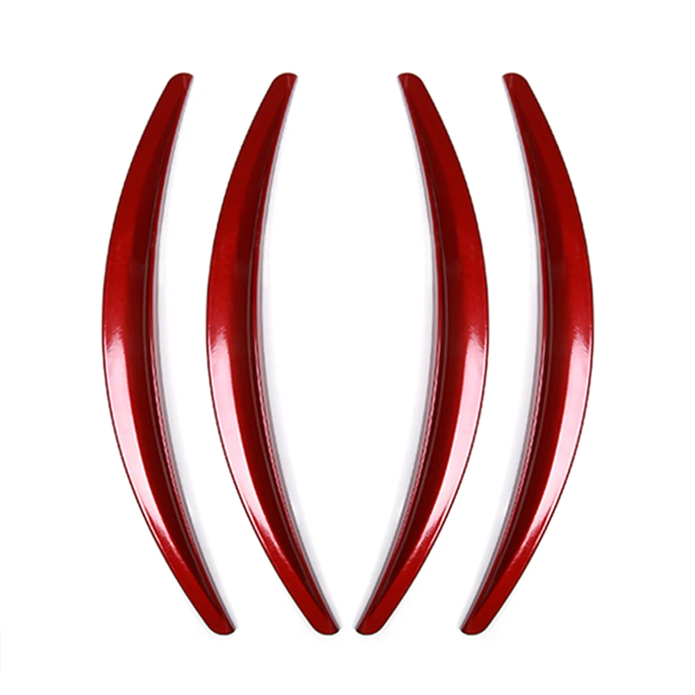 4Pcs/Set Car Wheel Eyebrow Arch Trim Side Fender Flare Strip For Tesla Model 3 2017 2018 2019 2020 2021