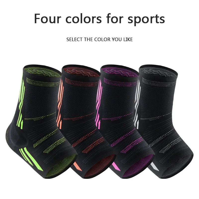 4 Colors 1PC Ankle Brace Compression Sleeves Relieves Achilles Tendonitis Joint Pain Plantar Fasciitis Socks ankle support,compression socks,ankle straps,fitness ankle straps,ankle support brace,ankle wrist cuffs