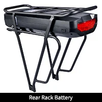 Battery rear rack