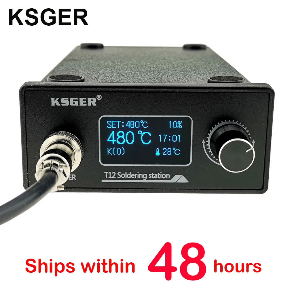 Details about / KSGER Mini T12 Soldering Station Y STM32 OLED V2.01 Controller Welding Tools T12