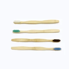 Экологически чистая зубная щетка Бамбук Зубная щетка для ухода за полостью рта чистка зубов бамбуковая зубная щетка cepillo de dientes bamb