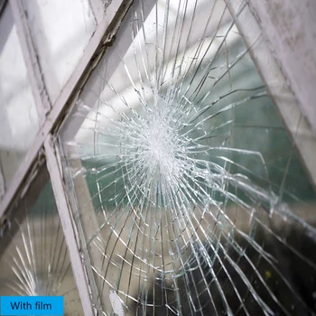 

SUNICE 2mil/0.05 millimeter Protection Skin UV Proof Clear Window Film Safety Glass Width 45cm(17.7inch) Lenght:2m/5m/6m