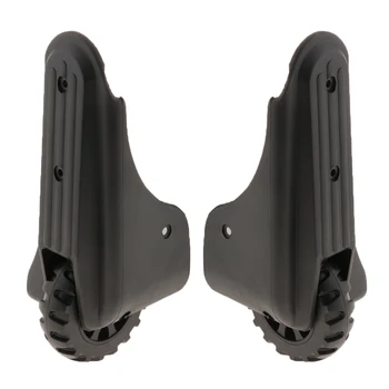 

Pair of Luggage Wheels Replacement, Fixed Caster Wheel Outdoor Luggage Bag Travel Suitcase Replacement Wheel