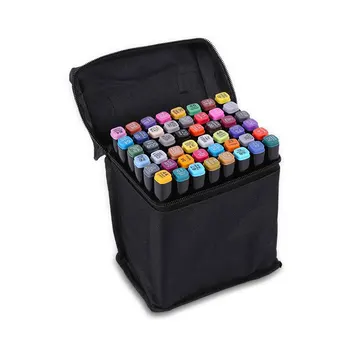 

Marker Painting Pen Coloring Stationery Art Supplies Fineliner Drawing Anime Stationery Watercolor Double Tip Brush Marker Pen