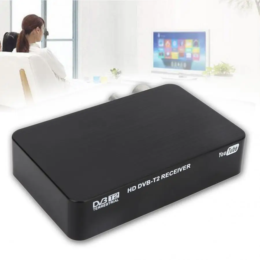 Смарт ТВ-приставка Мини HD DVB-T2 K2 WiFi эфирный приемник Цифровой ТВ-приставка+ пульт дистанционного управления(100-240 В) hd ТВ приставка