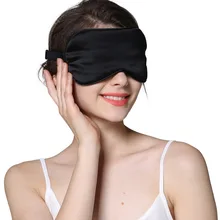 Настоящая Шелковая пижама с накладками для глаз, для сна, затенение, дышащая, для мужчин, для женщин, милая Ушная вилка, Южная Корея, анти-шум, набор, сумка для льда