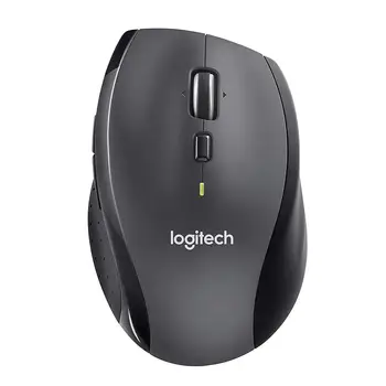 

Logitech M705 Wireless Mouse 3 Year Battery Life USB Receiver Mice Fast Scrolling and Ergonomic Shape Mouse for Games and Works