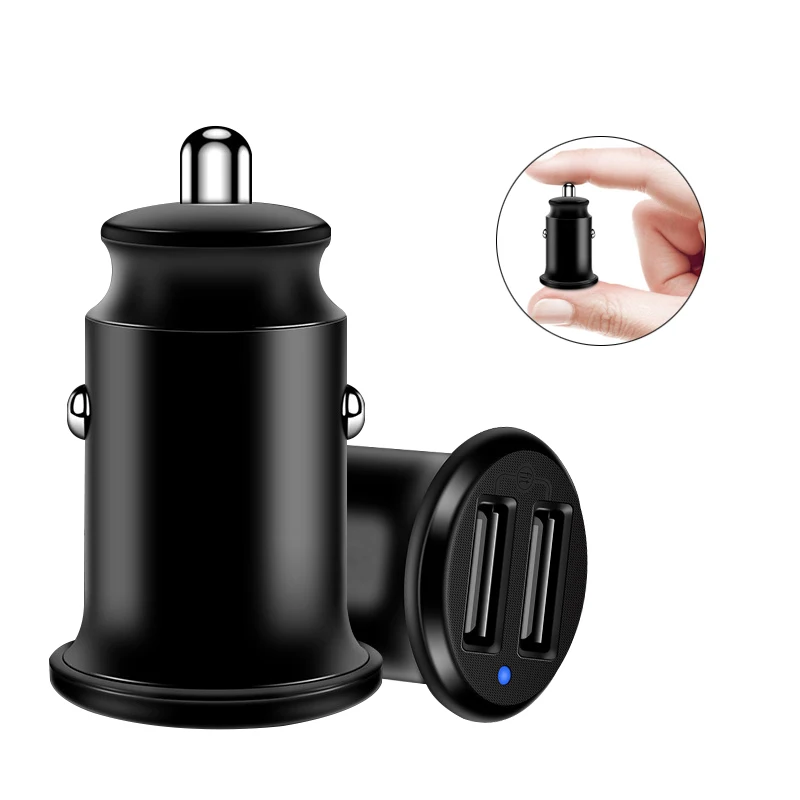 

5V/4.8A Dual USB Car Charger For Xiaomi mi 8 Lenovo z5 Universal 2.4A 5V Car-Charger For iPhone 7 7 Plus Phone Charger Adapter