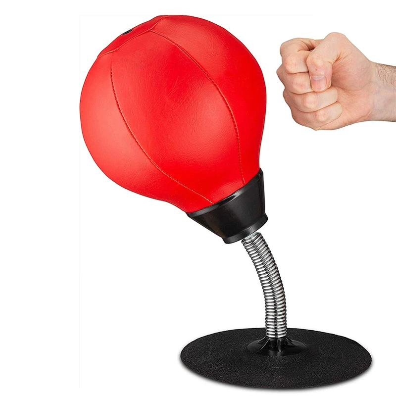Присоска полиуретановый Настольный боксерский мяч для снятия стресса