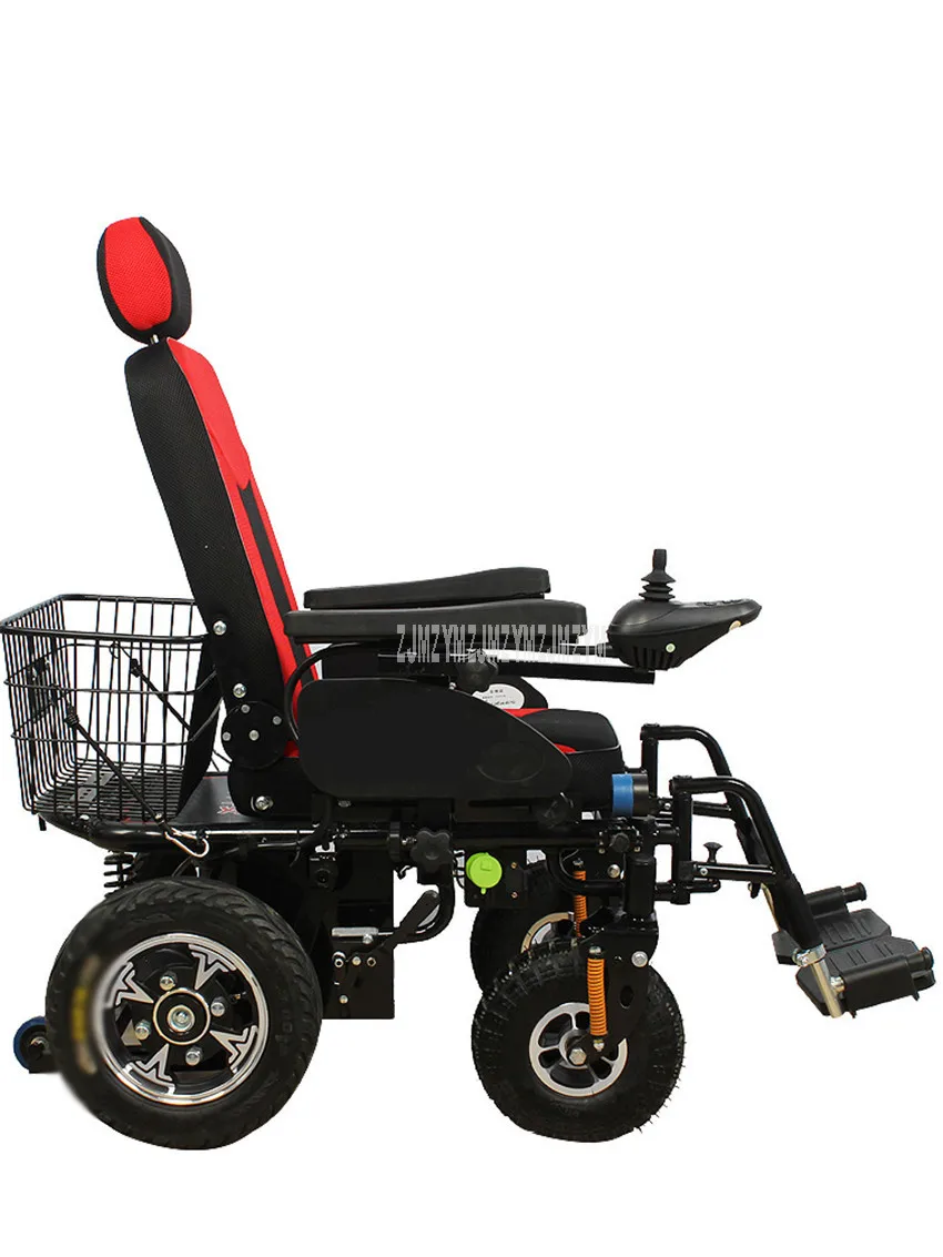 35 км/60 км бездорожье электрическое инвалидное кресло для пожилых людей с инвалидностью четырехколесный мотороллер для людей с особыми потребностями двойной мотор 24V 40AH/64AH