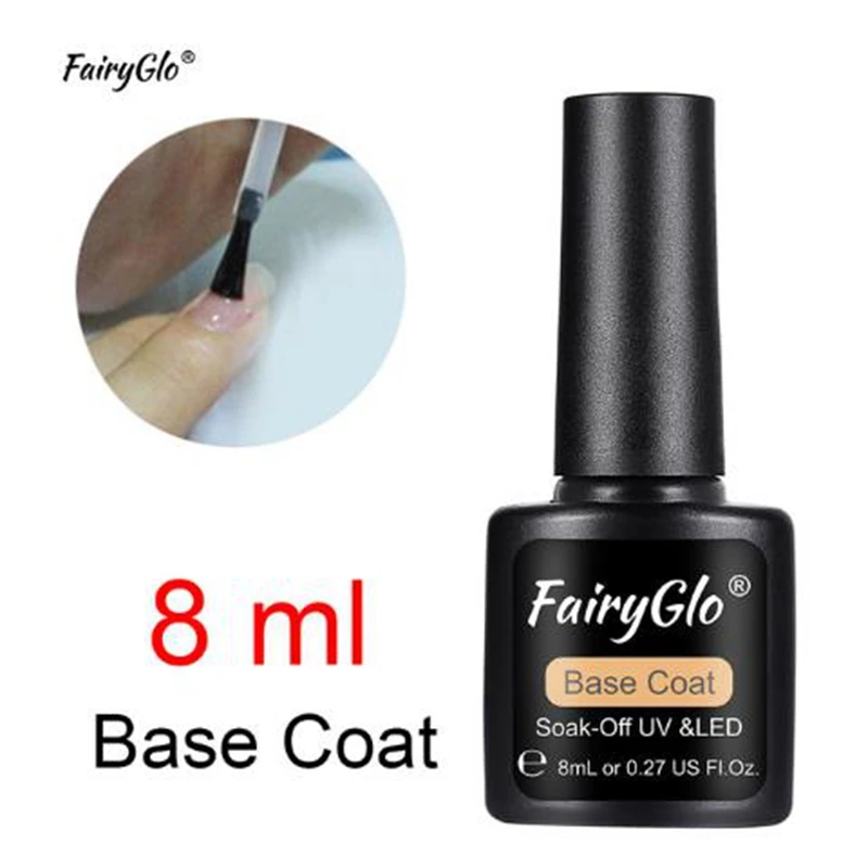 FairyGlo, 10 мл, серия винно-красного цвета, Гель-лак, УФ-лак для ногтей, чистый цвет, замачиваемый Гель-лак для ногтей, Полупостоянный Гель-лак для ногтей, эмаль - Цвет: 8ml base