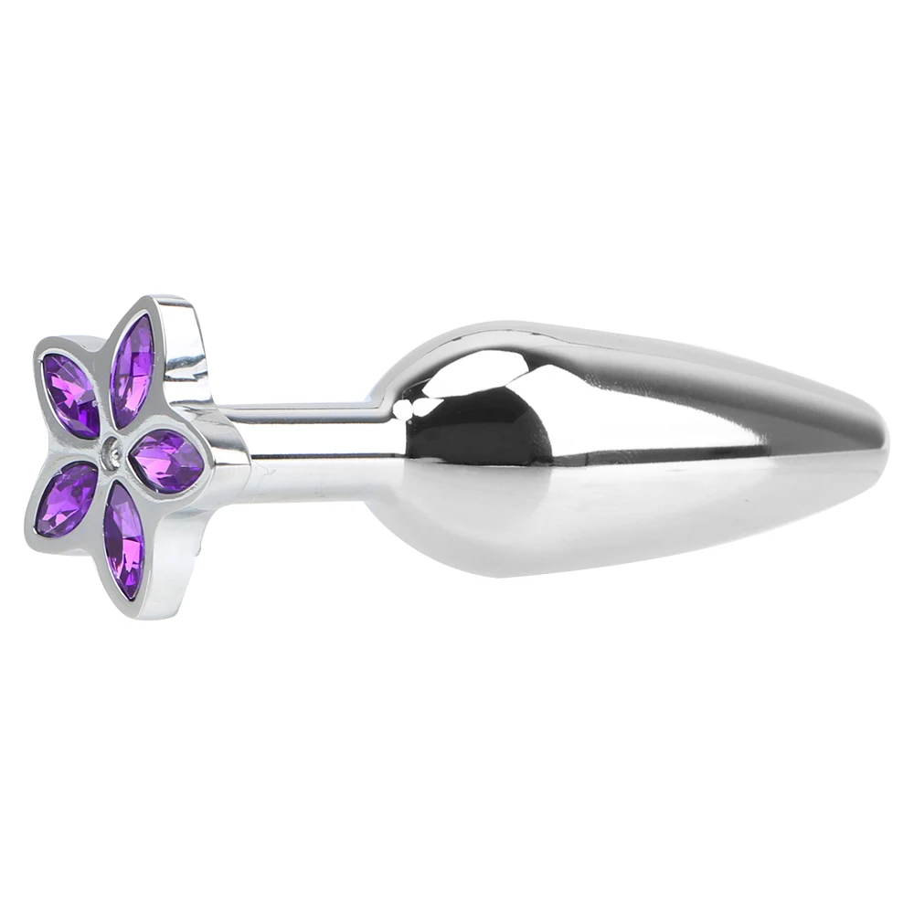 Metall Analplug Mit Kleeblatt Für Anal Stimulation Und Massage_voghion.com