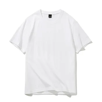 

MB13-16 Men Cotton Short Sleeve round Neck Plain Blank T-shirt Casual Men's Short-Sleeved Cotton Shirt