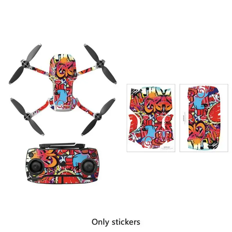 

Protective Film Cover PVC Stickers For DJI Mavic Mini Drone Accessories Waterproof Scratch-proof Decals Full Skin Remote Control