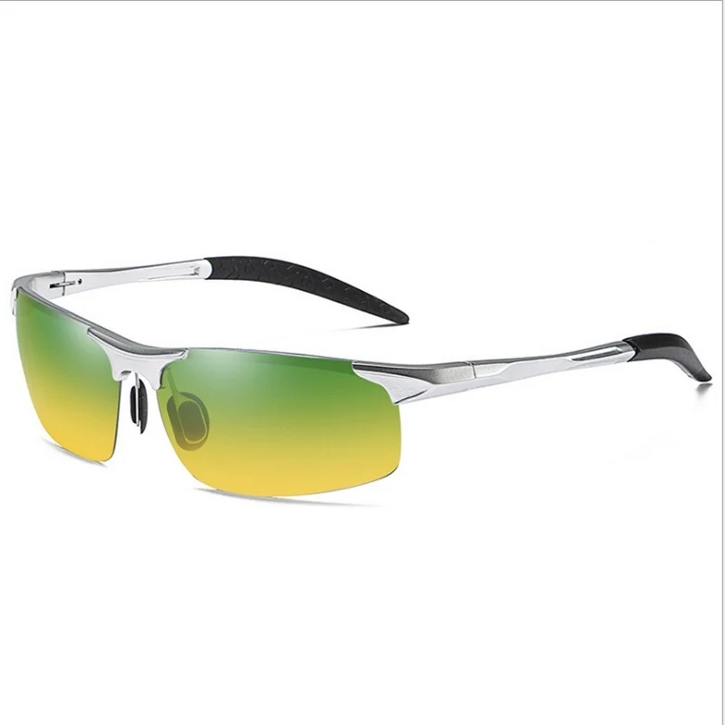 

Men's Polarized Sunglasses Driver Driving Night Vision Goggles Aluminum Fagnesium frame UV400