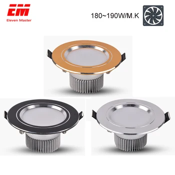 

LED Downlight 3W 5W 7W 9W 12W 15W Round Recessed Lamp 220V 230V 240V Led Bulb Bedroom Kitchen Indoor LED Spot Lighting ZTD0006