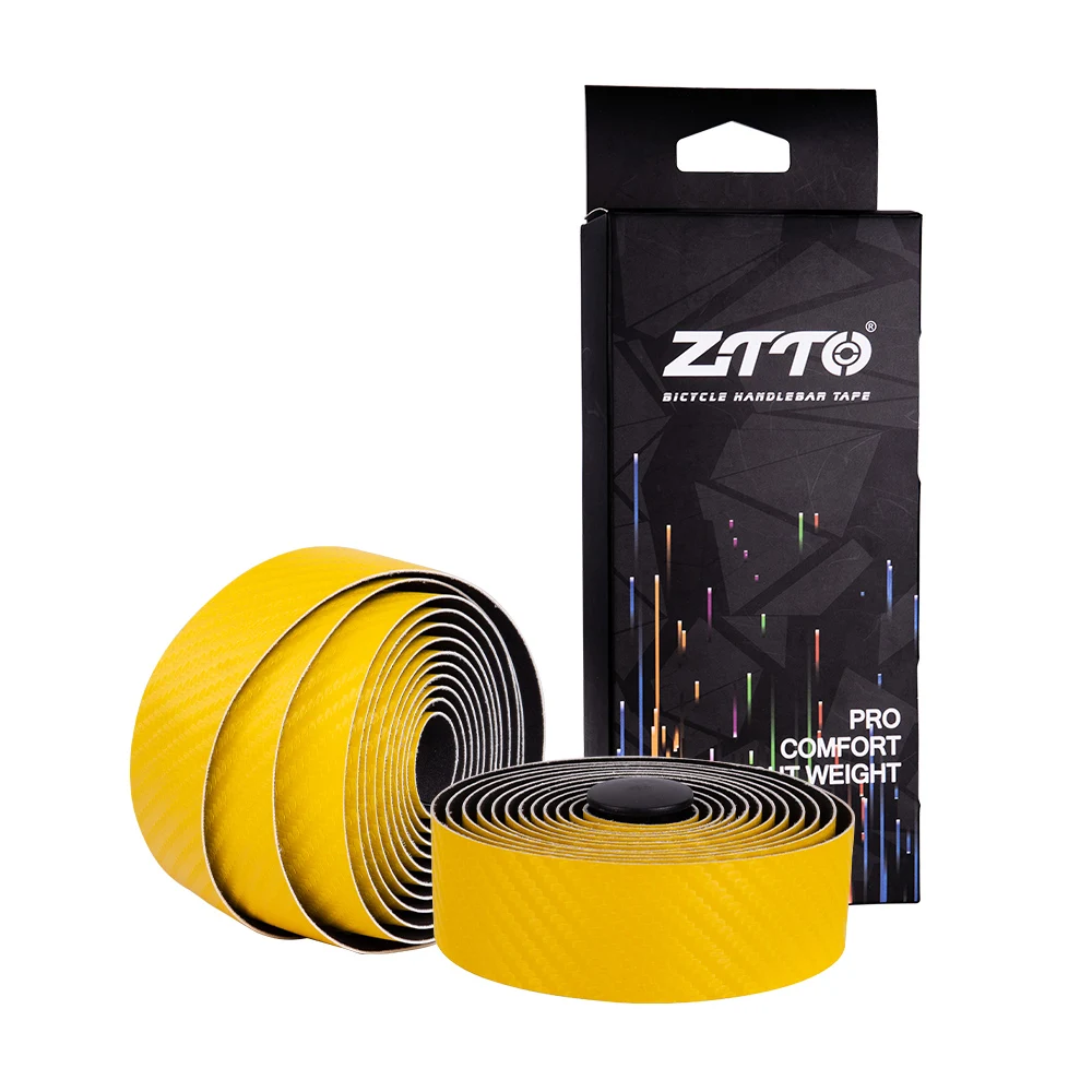 

ZTTO Road Bike Bar Tape Handlebar EVA PU Tape High Quality Durable Shock-Proof Roadbike High Toughness Bartape With Bar Plug BD3
