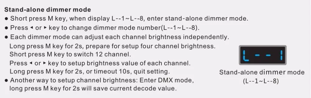 12 каналов DMX512 декодер постоянного напряжения; DC12-24V вход; 5A* 12 каналов выхода