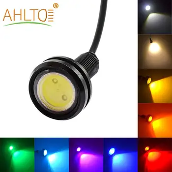 

1pcs Car Daytime Running Light DRL Light 23mm Color Eagle Lamp Eye Led Backup Reversing Parking Signal Light Waterproof Fog Bulb