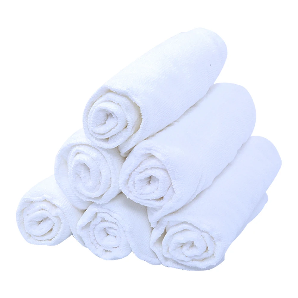 2pcs Microfiber Inserts Reusable Adult Cloth Diaper Nappies Super Soft Urine Collector for Teen Incontinence Changable 4 Layers