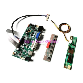 

Fit LP154W01(TL)(AA)/(TL)(AC)/(TL)(AD)/(TL)(AE)/(TL)(AG) 30-Pin 1CCFL VGA HDMI LVDS 1280*800 15.4" monitor controller board kit