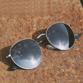 

Custom Made Myopia Minus Prescription Polarized Lens Sunglasses Men Vintage Female Round Sun Glasses Male Goggles FML