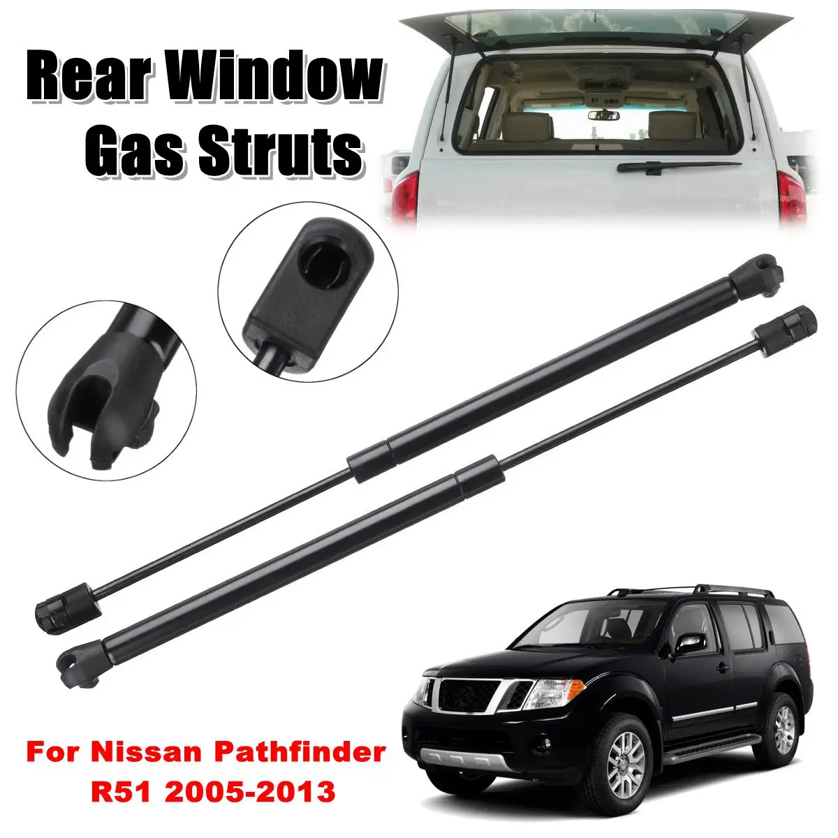 2 шт. опоры для заднего стекла Nissan Pathfinder R51 2005 2006 2007 2008 2009 2013|Крепежные бруски| |