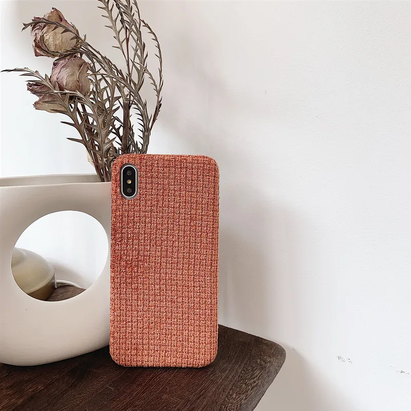 Gimfun зимний плед плюшевый чехол для телефона для Iphone 11 11pro X Xs 7plus 8 Xr Max корейский противоударный мягкий ТПУ чехол-накладка