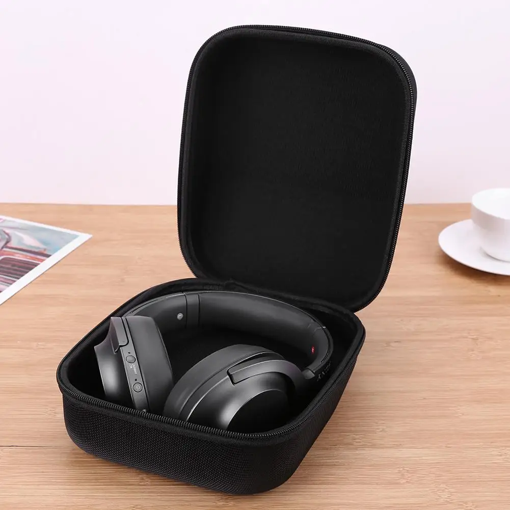 EVA Hard Headphone Storage Case Travel Carrying Bag Box for Sennheiser HD598 HD600 HD650 Headphones Protective Black New | Электроника