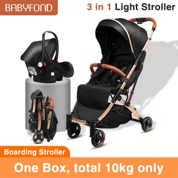 

Baby stroller can sit reclining ultra lightweight folding shock absorber simple pocket baby hand push umbrella