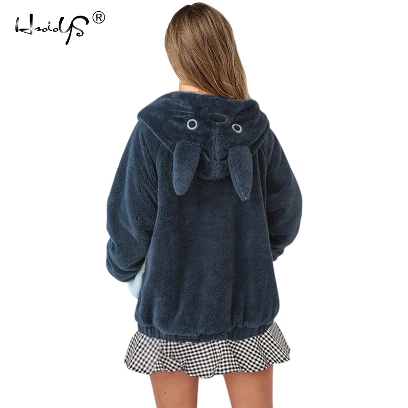 

Women Coat 2019 Winter Jacket Women‘s Long sleeve Hooded Teddy Coat Casual Jacket Thick Warm Zipper Outwear Thick Coats Outwea