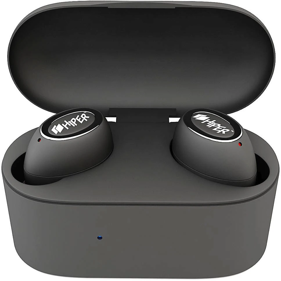 Наушники с микрофоном HIPER Smart 2, Bluetooth, вкладыши, черный матовый [htw-s2]