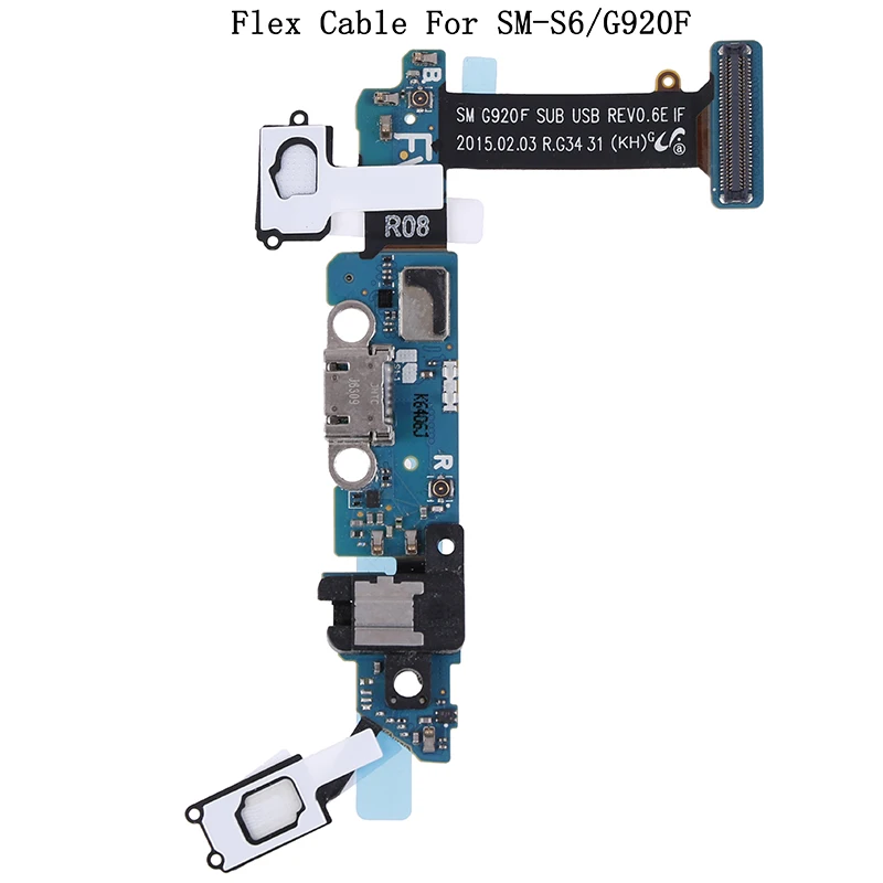 USB зарядное устройство док-станция разъем гибкий кабель для Samsung Galaxy S6 S7 edge S8 S9 plus