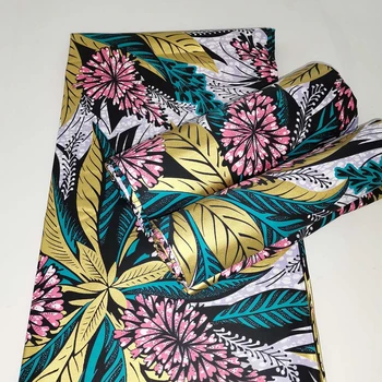 

Nigerian Wax Fabric Brode Cotton African Ankara Bonnet Stretch Ankara Print Fabric for Dress Sewing