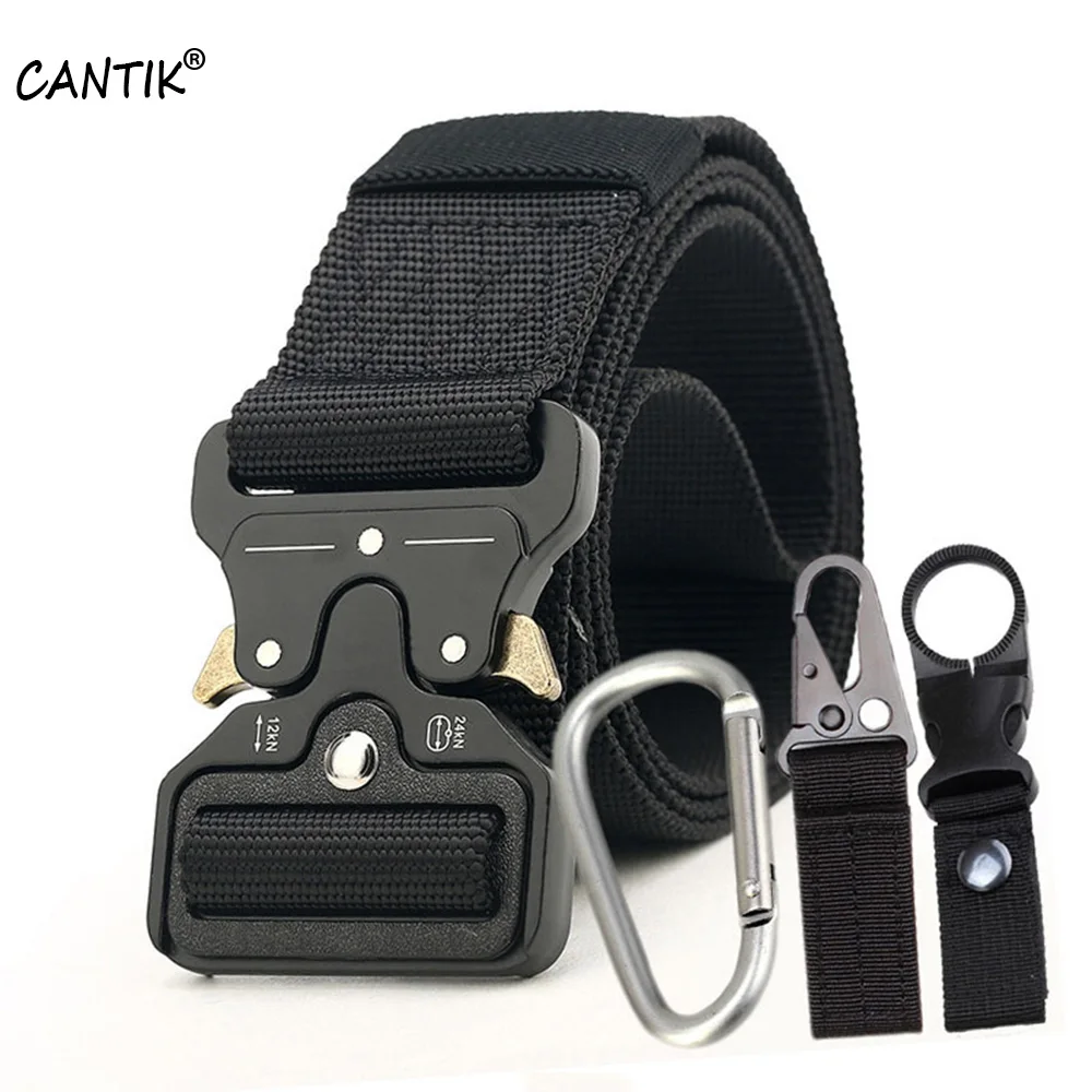 CANTIK 4.5cm Width New Tactics Military Training Multifunctional Outdoor Sport Buckle Durable Nylon Suit Belt Men CBCA131 cantik 4 5cm width new tactics military training multifunctional outdoor sport buckle durable nylon suit belt men cbca131