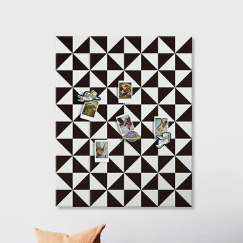 

2020 New 9mm Felt Fabric Handmade DIY Manualidades Costura INS Hot Nordic style designer photos wall feutrine 20x20cm 6pcs