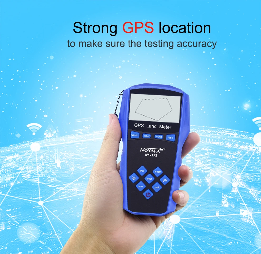 Noyafa NF-178 ручной gps-съемка gps наземный прибор радиационного контроля с измерительным методом: ручной и автоматический