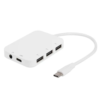 

USB C HUB Splitter Converter Type-C to 3 Ports USB2.0 PD Charging Dock OTG Adapter for Laptop Phone Pro Air