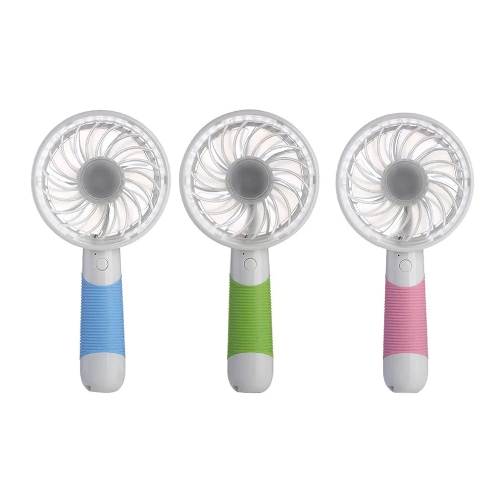 

Portable USB Rechargeable Fan Mini Sports Handheld Fan Table Cooling Fan Air Conditioner for Home Office Outdoor