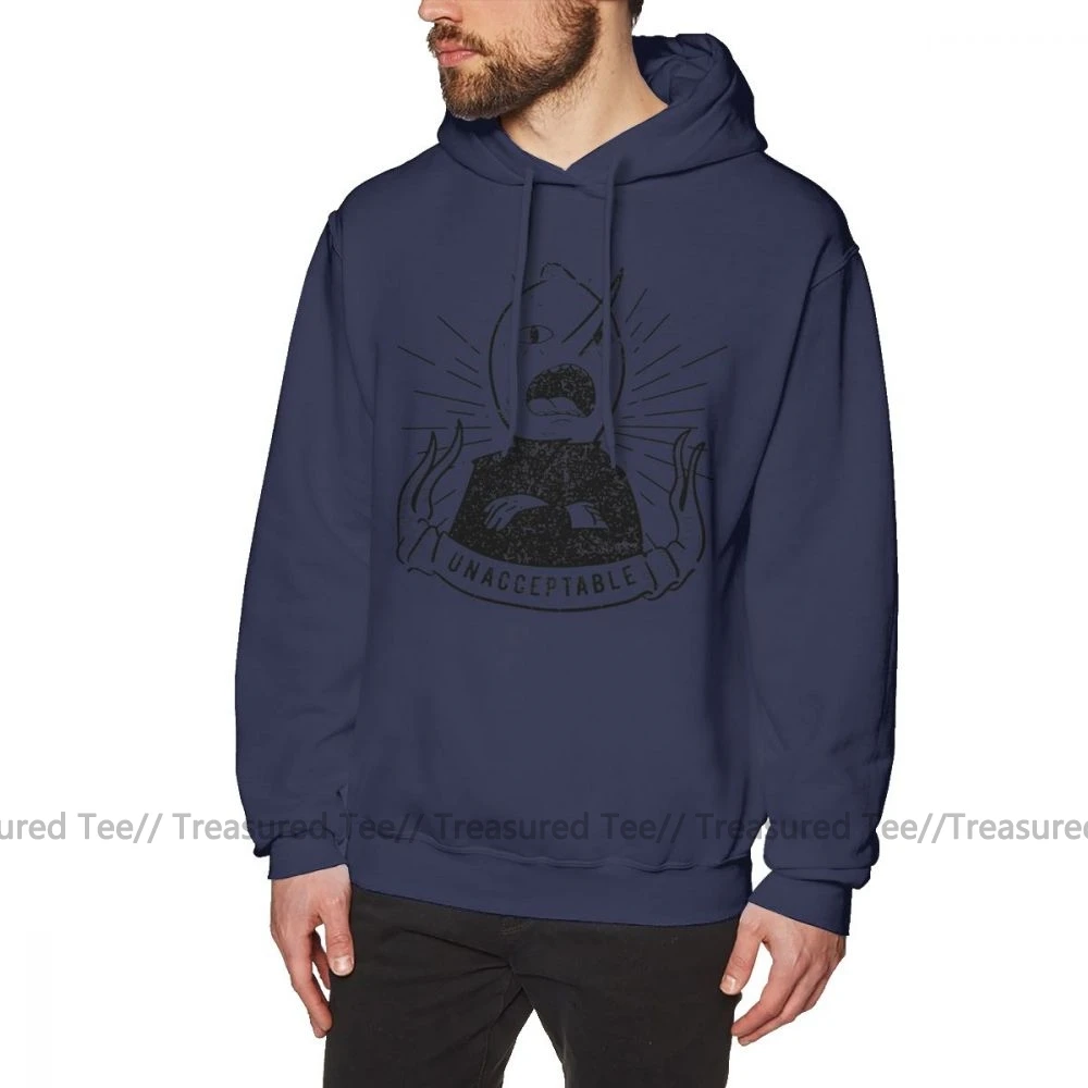 Adventure Time худи, неприемлемые толстовки, ХХХ теплый пуловер, худи, уличная одежда, популярные хлопковые черные мужские толстовки с длинным рукавом - Цвет: Navy Blue