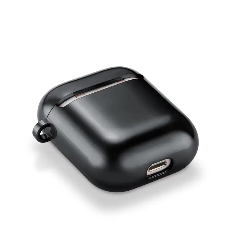 Новые ТПУ гальванические беспроводные Bluetooth гарнитуры Чехлы для Apple Airpods 1/2 защитный чехол зарядная коробка противоударный чехол