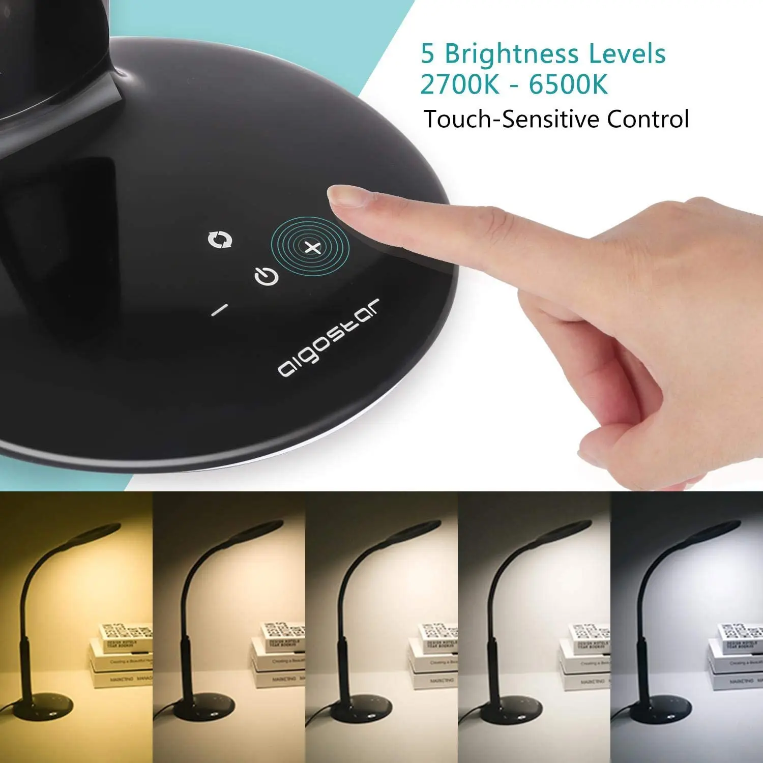 aigostar led table lamp