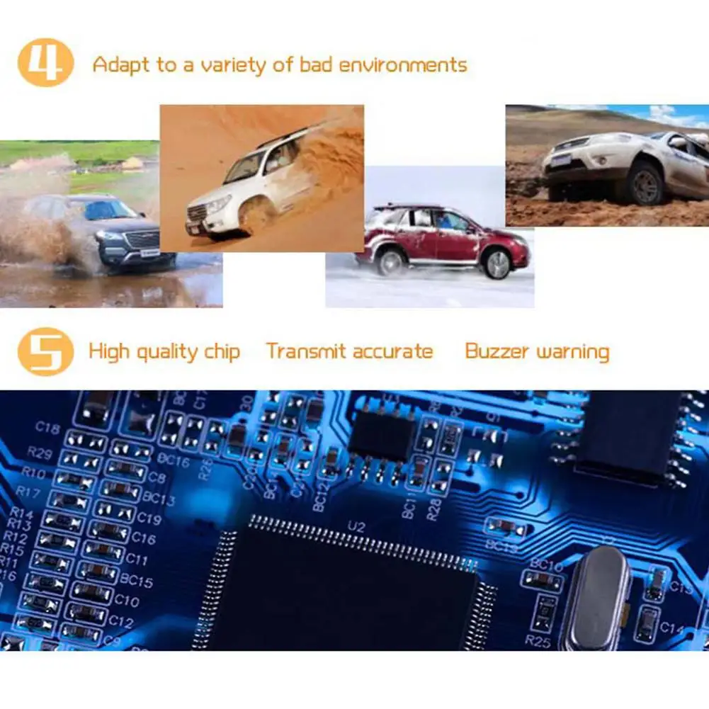Умный автомобиль TPMS система контроля давления в шинах солнечной энергии цифровой ЖК-дисплей Автоматическая охранная сигнализация s давление в шинах