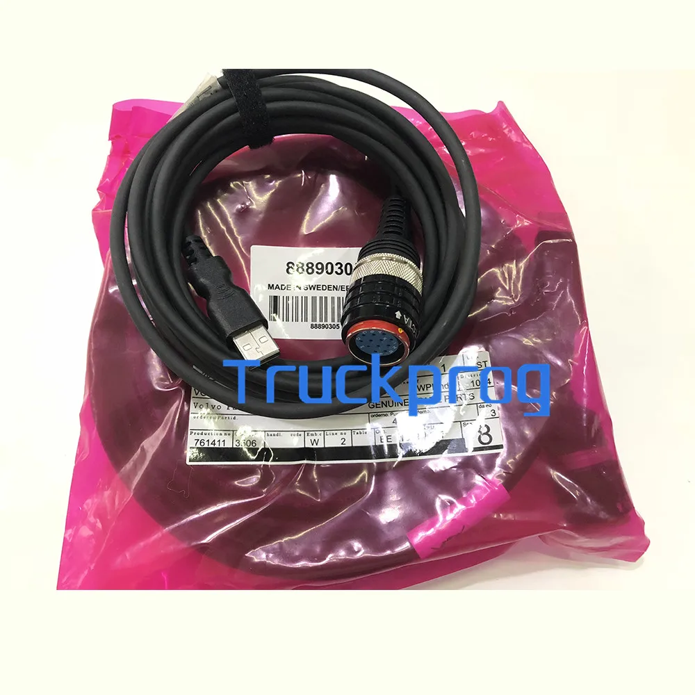 For VOLVO VOCOM USB Cable 8889030 for volvo vocom II VOCOM 2 88890400 VOCOM 1 88890300 diagnostic tool