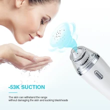 Электрический черный уход за кожей поры, акне Удаление прыщей вакуумный всасывающий инструмент аппарат для алмазной дермабразии уход за лицом