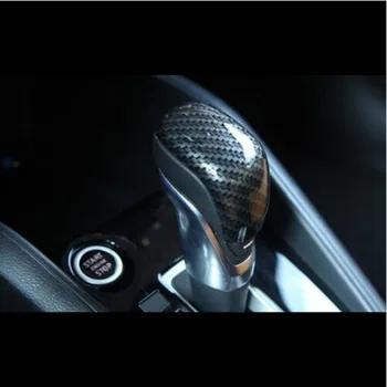 

For Nissan Juke 2019 2020 ABS Matte/Carbon fibre Car gear shift lever knob handle Cover Trim Car Sticker Styling Accessories 1s