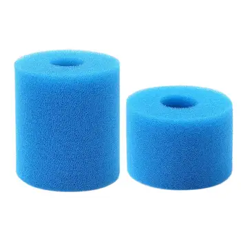 

Reusable Washable Swimming Pool Filter Sponge Cylindrical Cleaning Cotton Foam Long Service Life Lasted about 2 Months