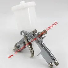 HVLP W101 134g пистолет-распылитель W101 ручная мельница для W-101 Краски пистолет-распылитель 0,8/1,0/1,3/1,5/1,8 мм мебель покрытие автомобиля Краски пистолет